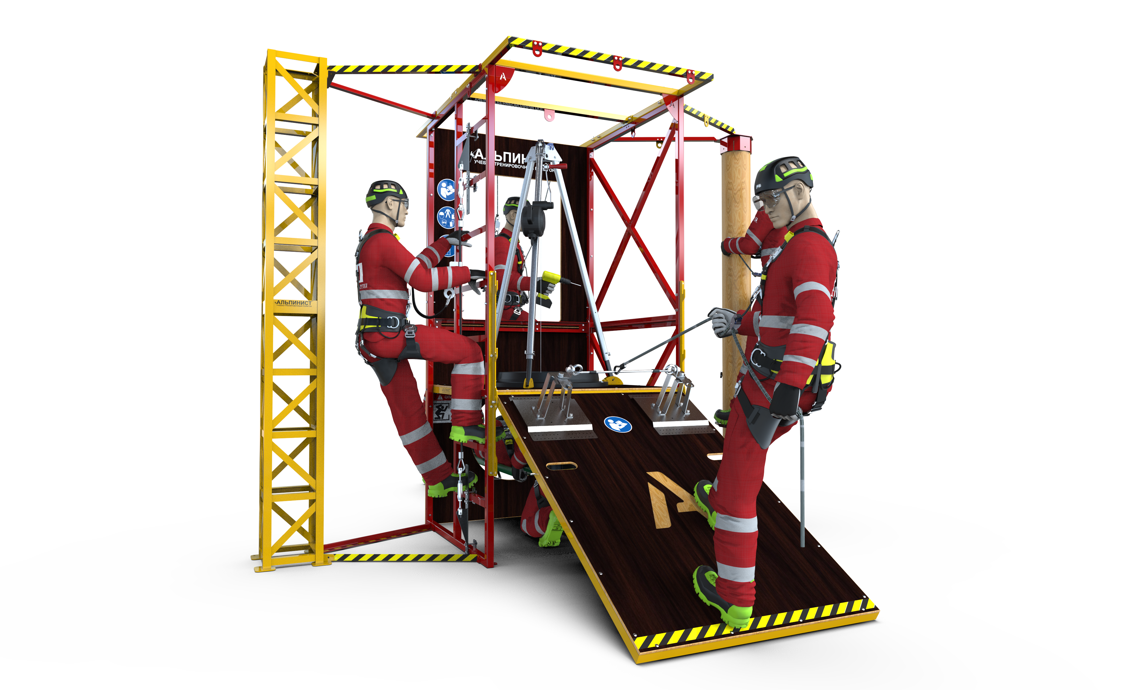 Учебно-тренировочный полигон (комплекс)  Альпинист-2-0-11.